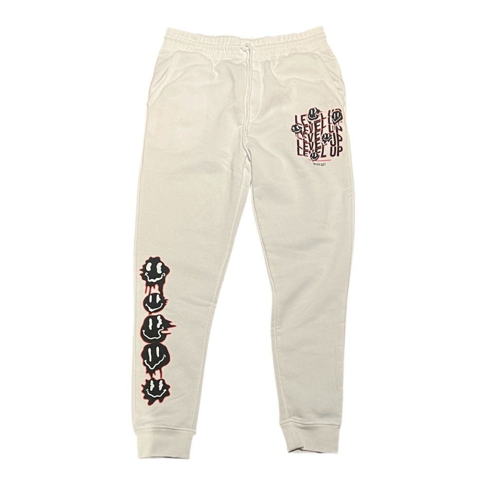 Brooklyn Cloth Joggers Sweatpants White Men’s Size Medium